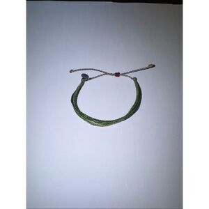 Pura Vida Green Multi-Colored Bracelet